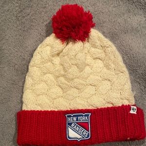 NYR winter hat